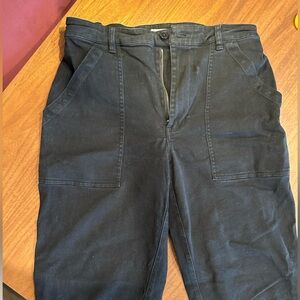 Elegant Black Cargo Pants for Women